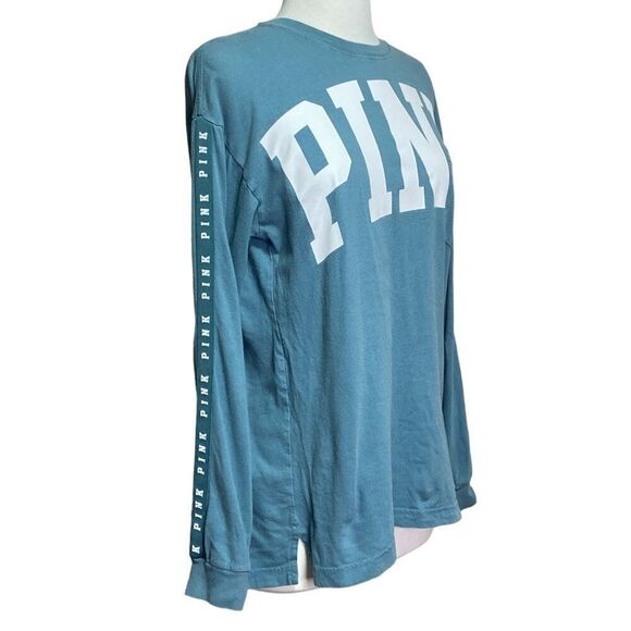 PINK Victoria Secret Long Sleeve Tee Size Small - Picture 2 of 5
